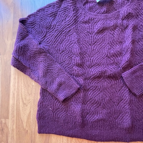 LOFT cable knit sweater - Picture 3 of 7